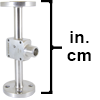 Sensor Assembly Width (Flange Face to Flange Face)